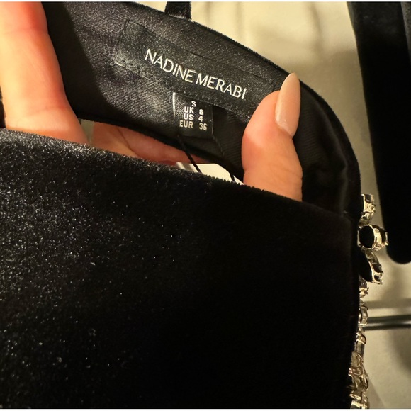 Nadine Merabi 3-Piece Set (Blazer + Pants + Top) – Black, Size 4 - Picture 8 of 9